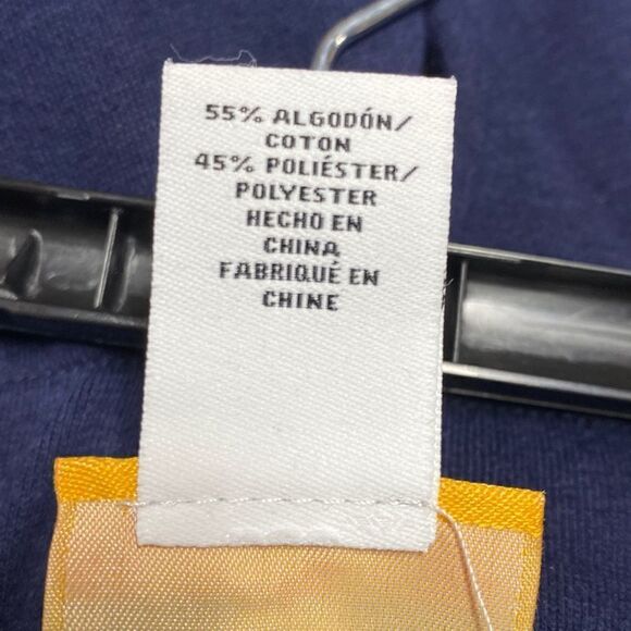 Ruby Rd. Navy Wide Leg Crop Pants Size Small Petite - Picture 4 of 4